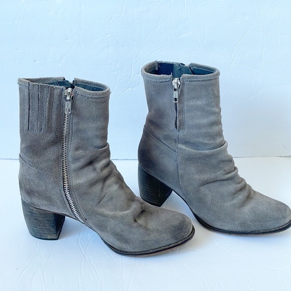 Jeffrey Campbell Ankle Bootie Slouchy Mid Heel - Picture 4 of 13